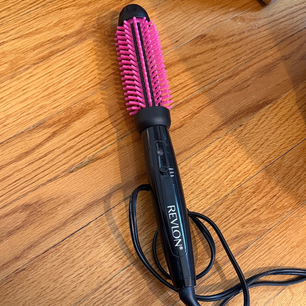 Revlon Black and Pink Hair Styler Brush